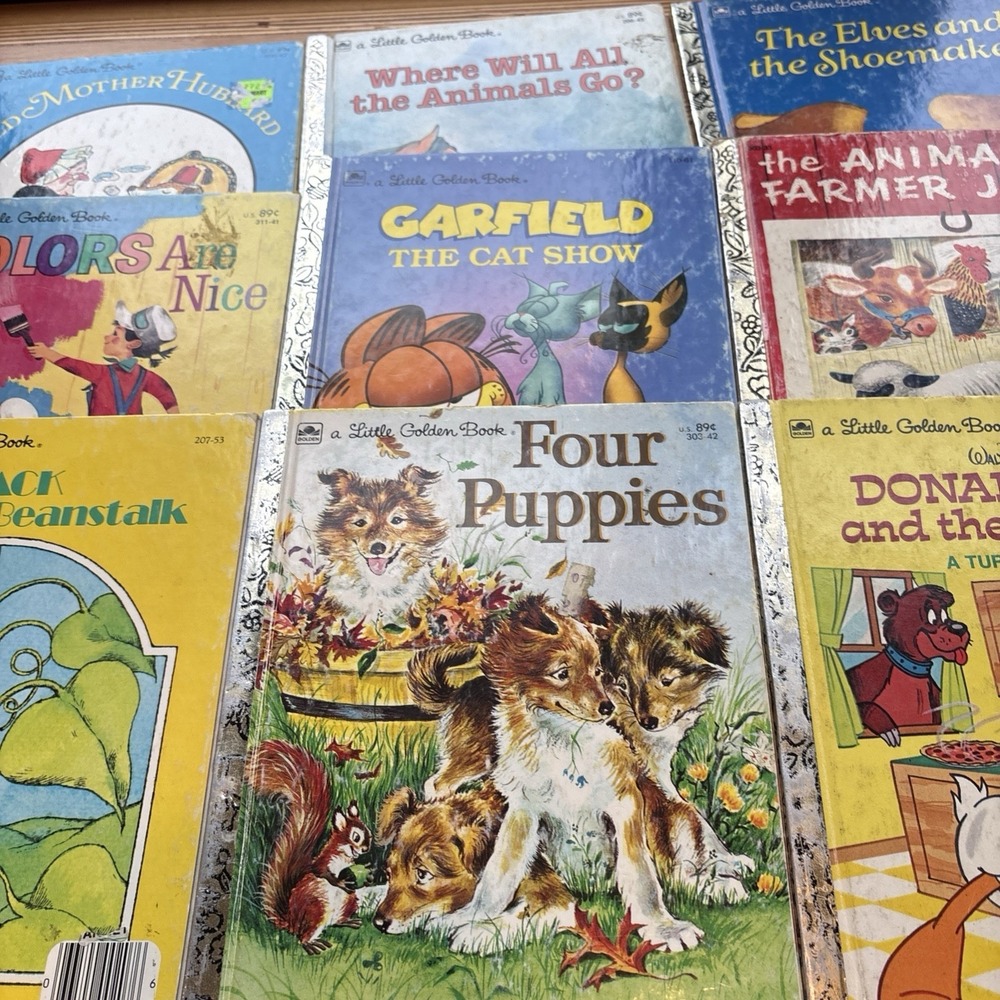 Lot of 11 Little Golden Books Vintage All 1960-90s See Photo Titles Nostalgia - Picture 4 of 15